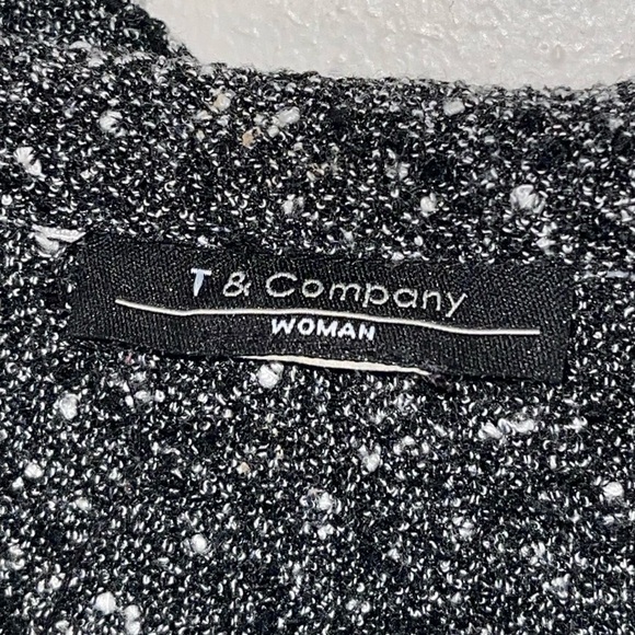 🌻 T & Company women’s full zip Cardigan. Size- large? See measurements GUC - Picture 4 of 5